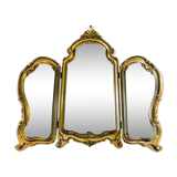Italian triptych mirror - 68x64cm
