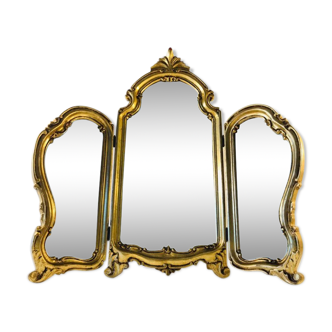 Miroir triptyque italien - 68x64cm