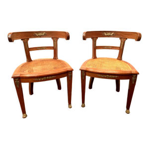 paire de fauteuils en