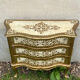 Commode florentine vintage en bois doré