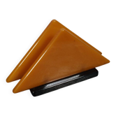Triangular Bakelite desk organiser Art Deco