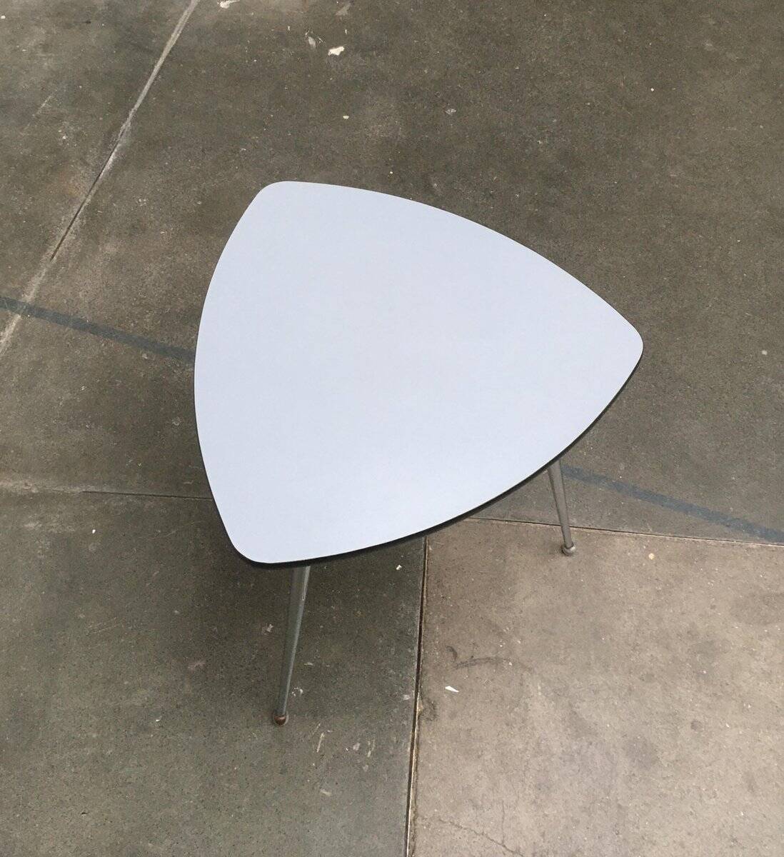 Mid-century German tripod coffee table for Mauser Werke Waldeck.