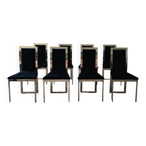 Suite de 8 chaises en - maison