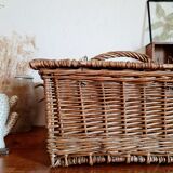 Old wicker basket