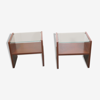 PAIR OF BEDSIDE TABLES