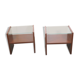 PAIR OF BEDSIDE TABLES