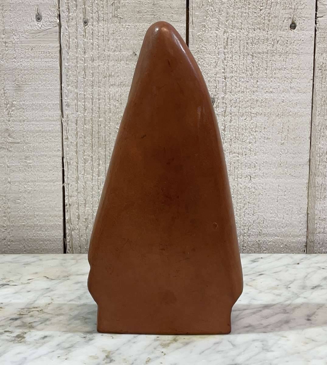Virgin and Child in terracotta - OUR LADY OF THE SAVIOUR - signed REY