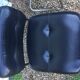 Pair of vintage armchairs 70 black