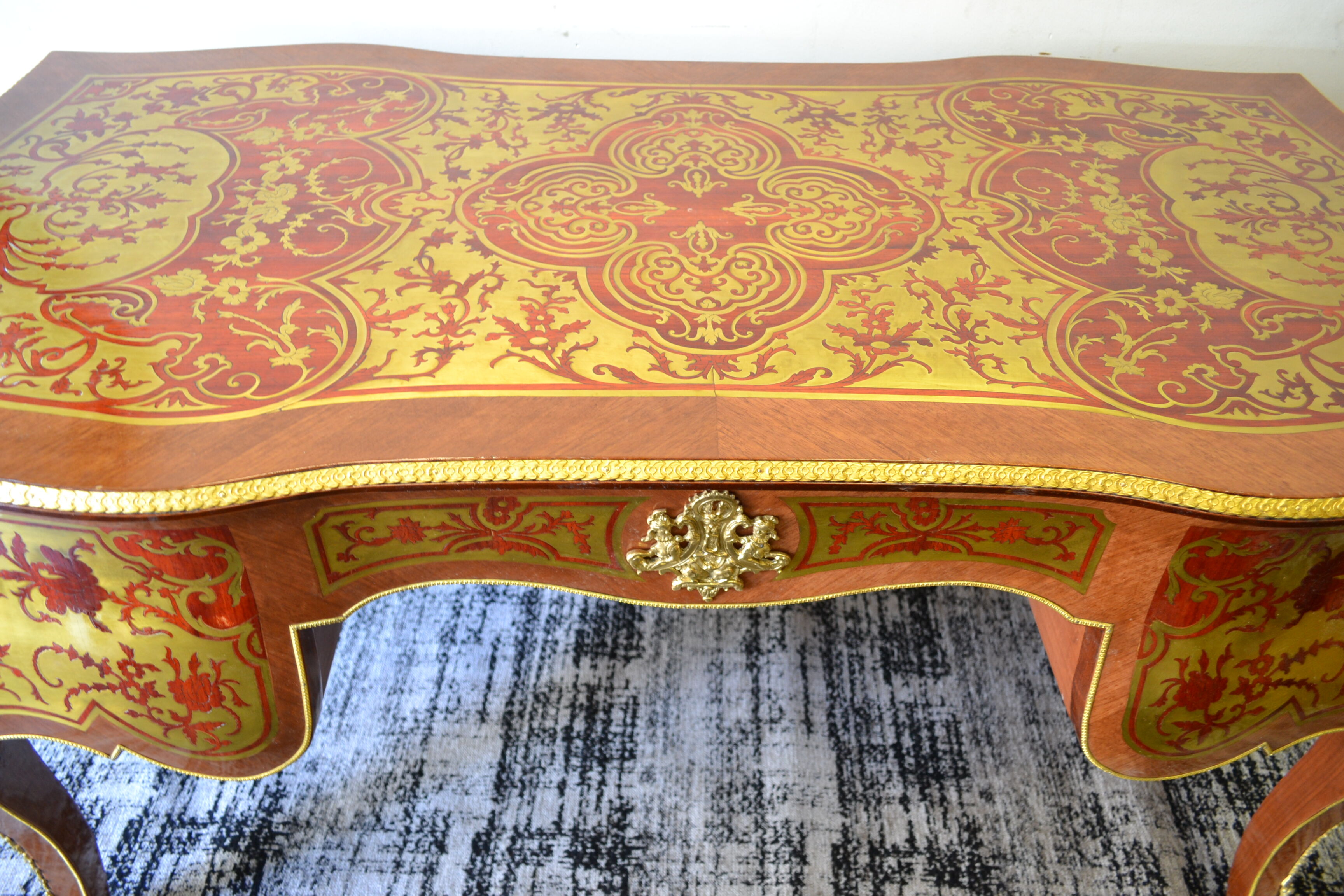 Boulle style desk