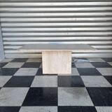 Table basse en travertin