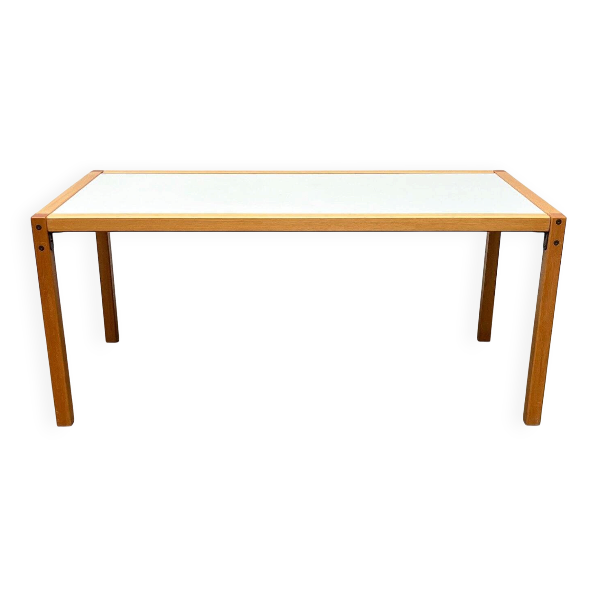 Vintage German Postmodern dining table or desk from the Profilsystem series by Flötotto, 1970s.
