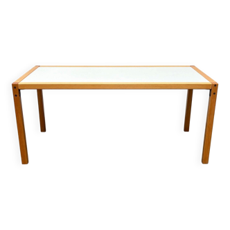 Vintage German Postmodern dining table or desk from the Profilsystem series by Flötotto, 1970s.