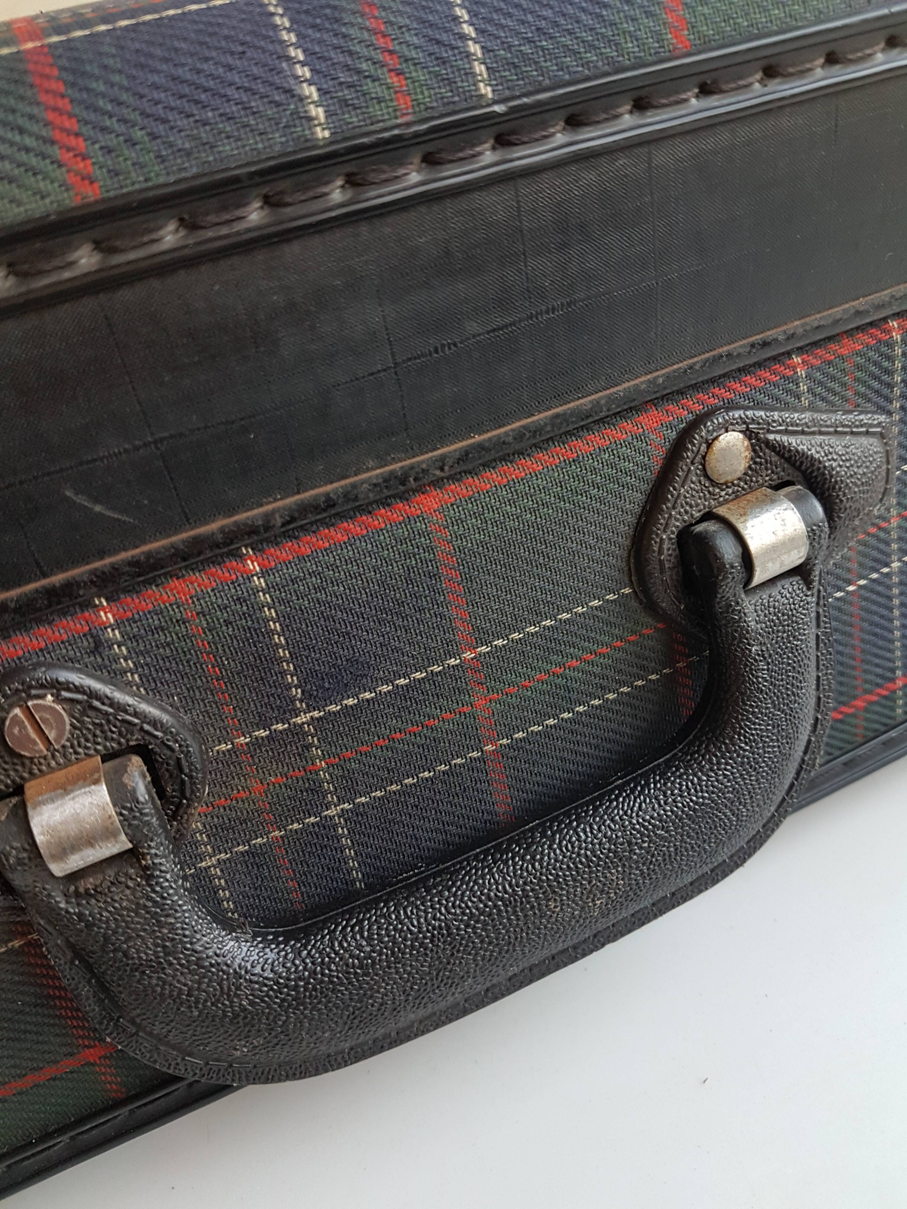 Vintage Scottish suitcase