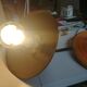 Ancient outdoor swan collar and glass globe sconce