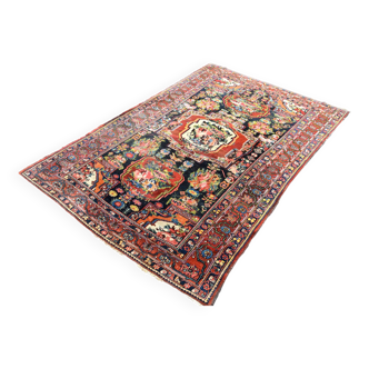 Ancient Iranian Oriental Rug: 3.36 x 2.12 Meters