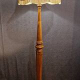 Cherry wood floor lamp from the 20th century.