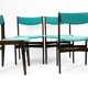 Série de 4 chaises danoises