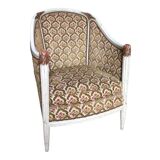 Three armchairs and an ottoman 1925 Art Deco