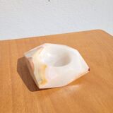 Vintage ashtray in diamond-shaped onyx