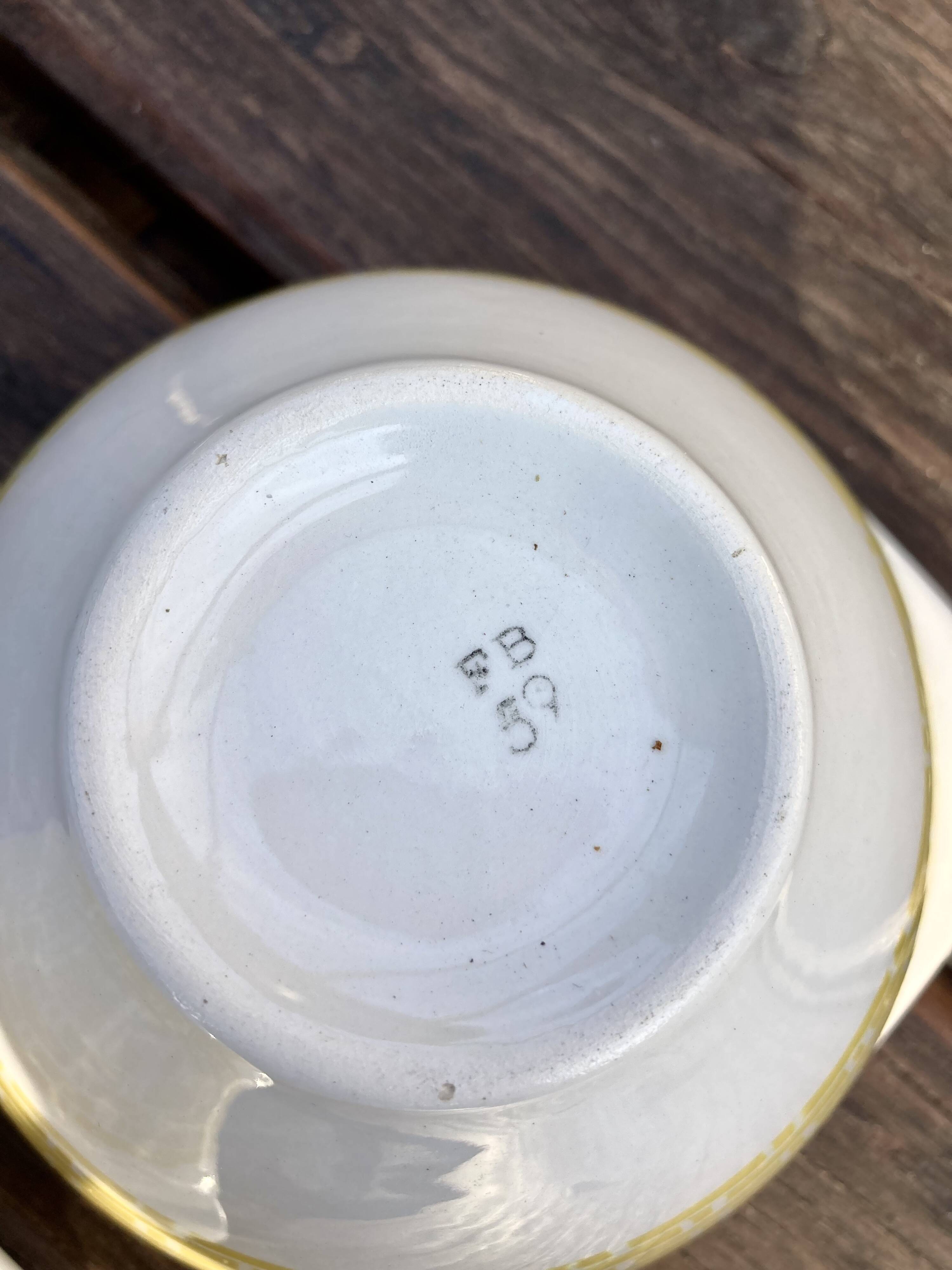 2 Badonviller bowls from the 50s