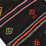 2x10 Antique Turkish Vintage Kilim Runner Rug 61x302Cm SK 243477