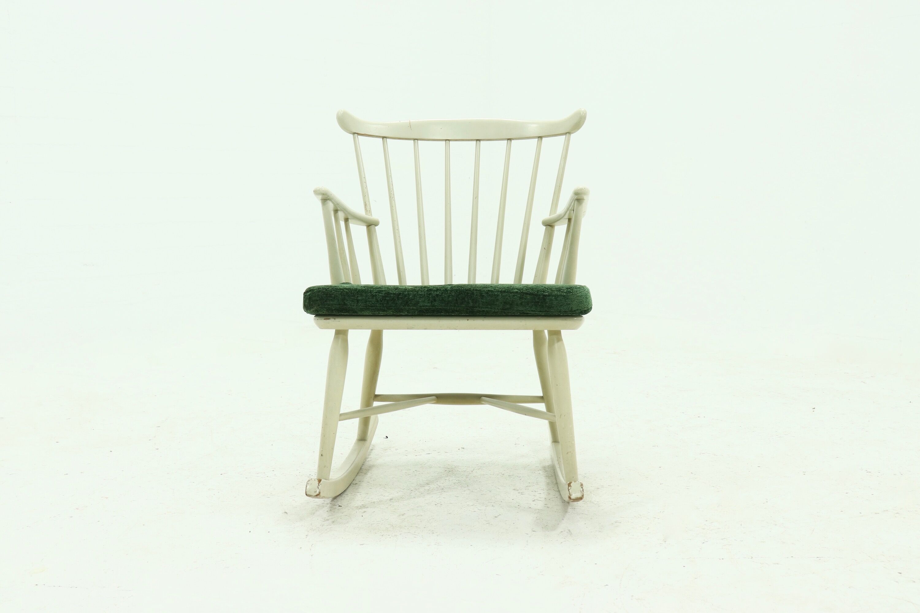 Vintage Model 181 Farstrup Møbler Rocking Chair 1960s