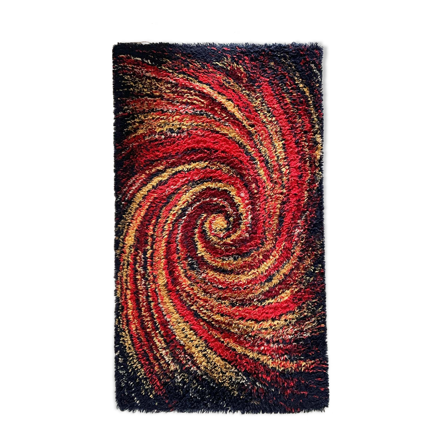 Tapis en laine coloré par salewa, allemagne, années 1970