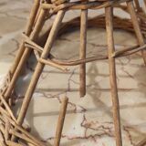 Old Marotte rattan hat head