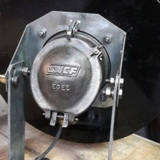 Industrial sncf lamp to be installed