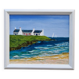 Small Breton landscape painting