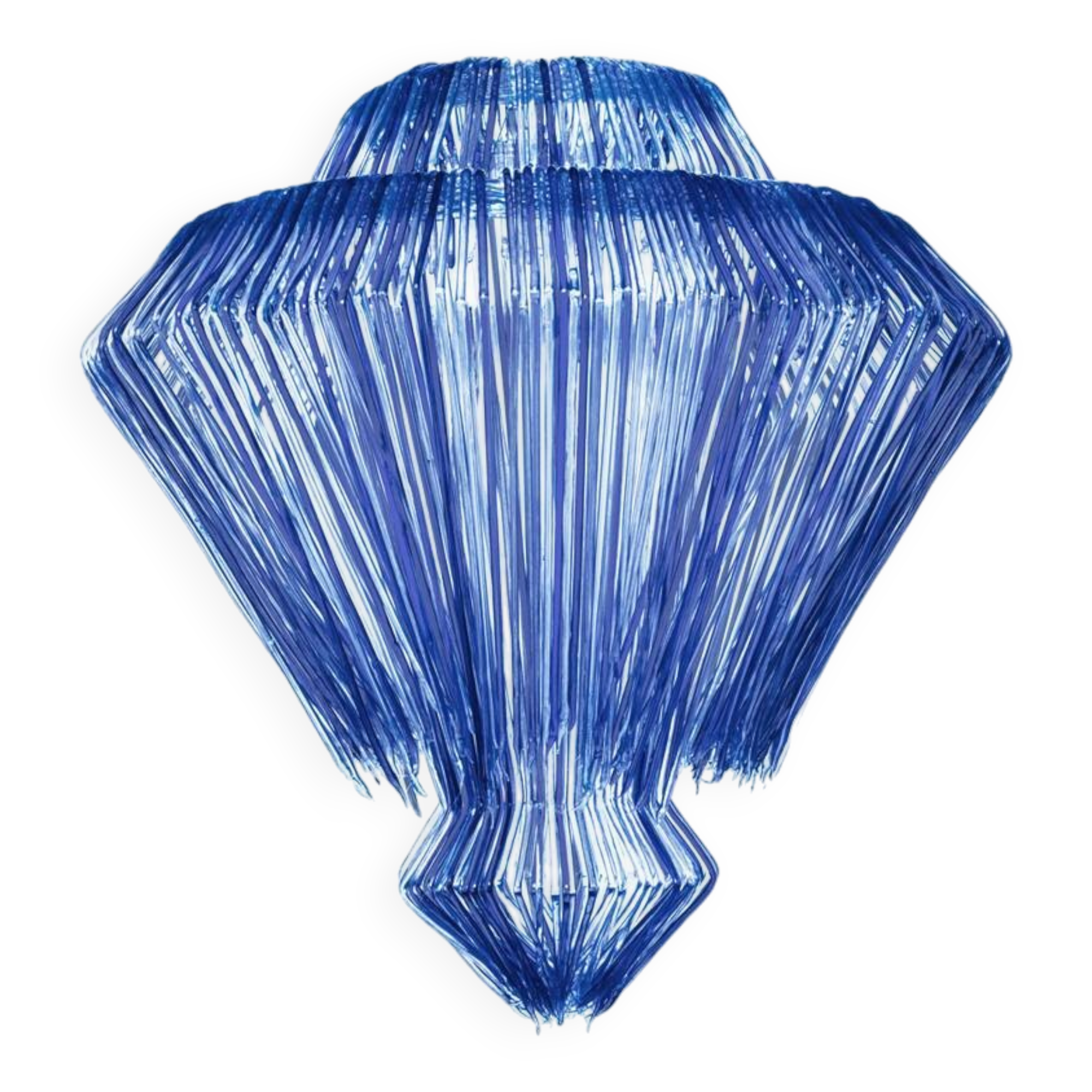 Contemporary Jacopo Foggini Pendant Blue Polycarbonate Italian Pendant Lamp