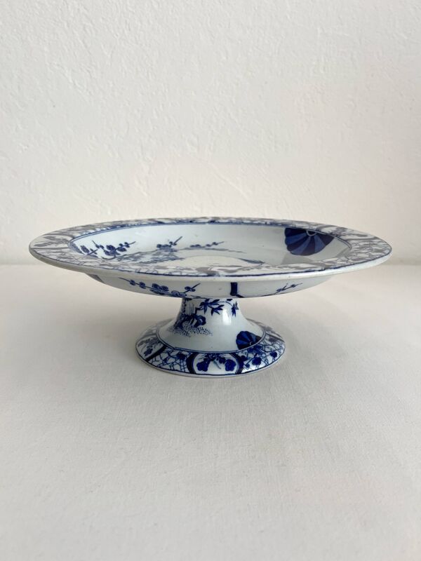 Compotier en terre de fer ''Japon'' Creil et Montereau fin 19eme