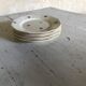 6 assiettes plates digoin
