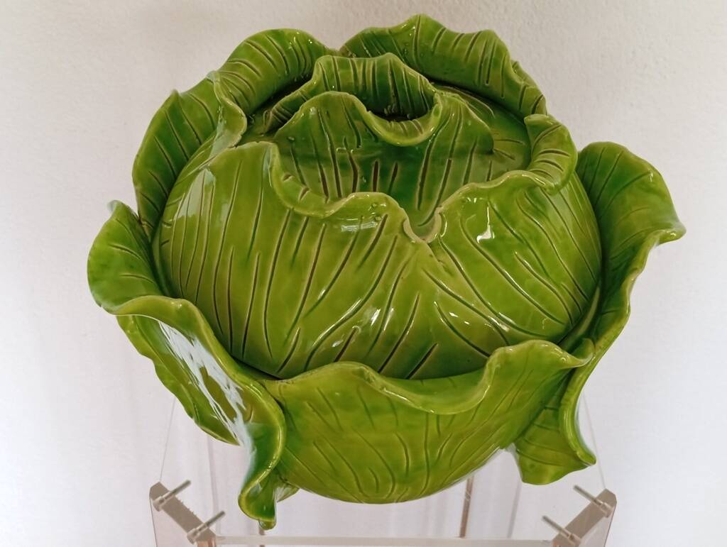 Ceramic cabbage Jean Roger