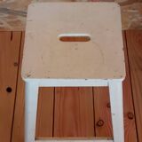 Vintage kitchen stool with handle
