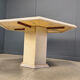 Octagonal Italian marble dining table 1970s
