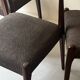 Set of 4 Scandinavian teak chairs by Niels Otto Moller, Denmark 1950.