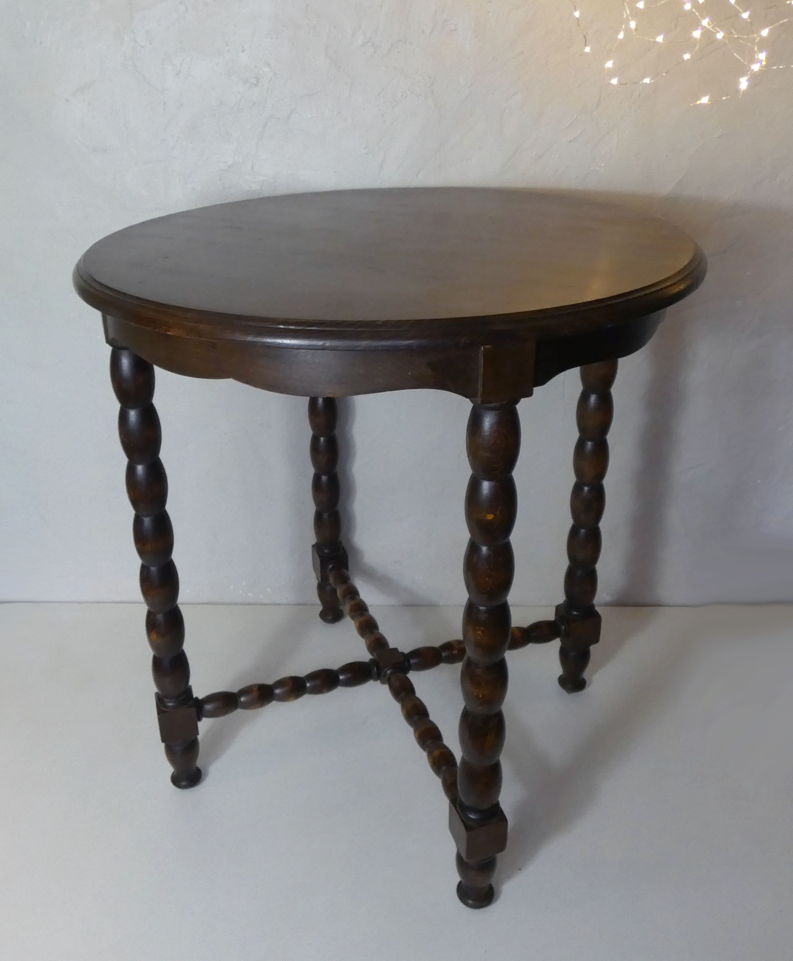 old Breton folk art table