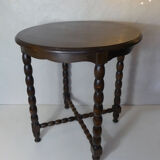 old Breton folk art table
