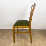 Duo of 50s Scandinavian style bar chairs