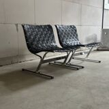 Chauffeuse PLR1 Luar par Ross Littell pour ICF De Padova, Italie années 1960