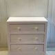 Commode vintage rose