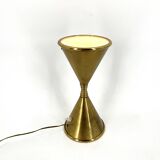 Mid century brass table lamp model Clessidra by Angelo Lelli for Arredoluce