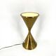 Mid century brass table lamp model Clessidra by Angelo Lelli for Arredoluce