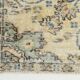 Natural Vintage Rug, Rustic Boho Rug, 157x254 Cm