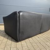 De Sede Ds47 3-seater in buffalo leather NECK 5 mm black leather