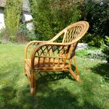 Fauteuil rotin
