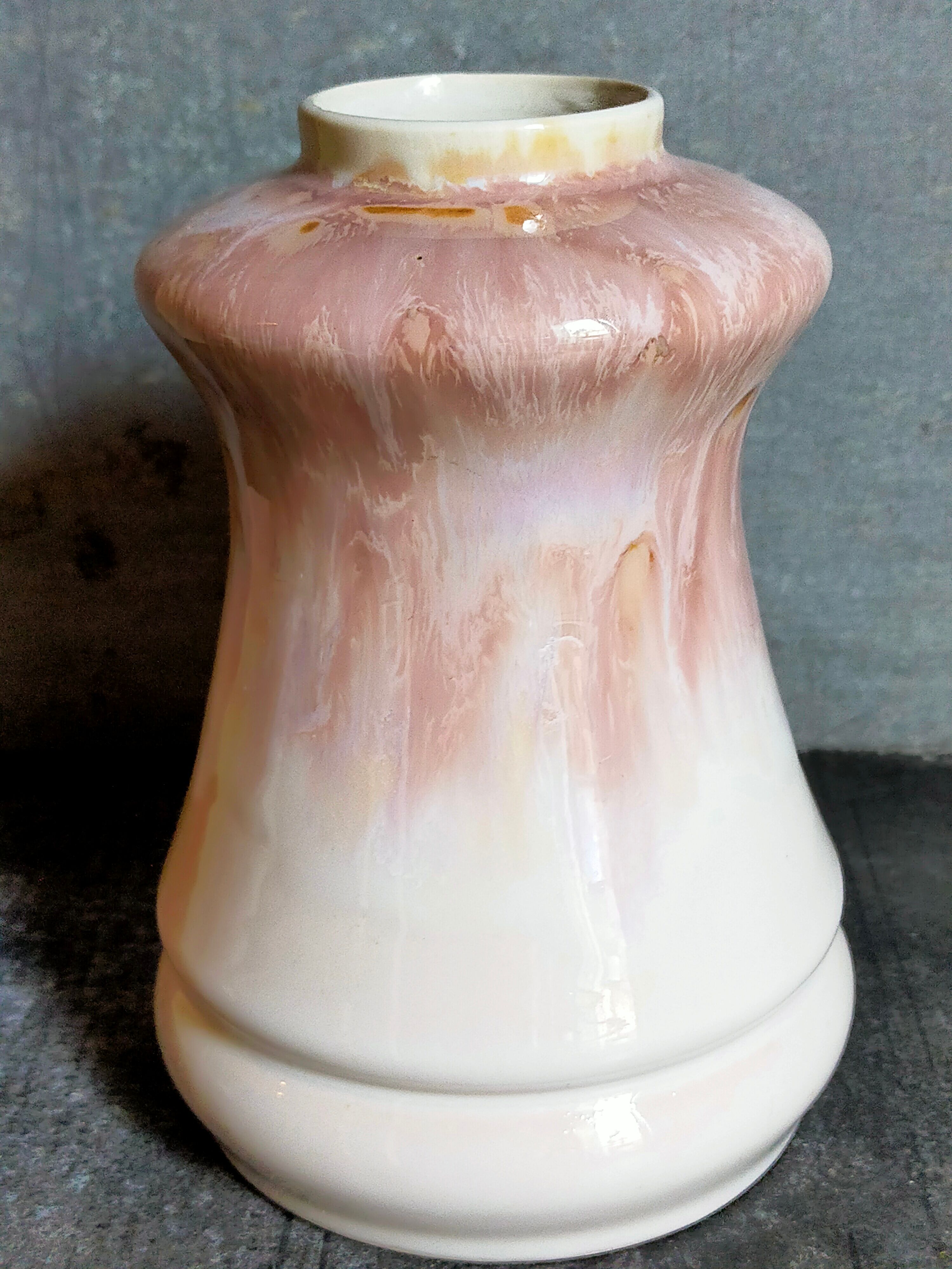 Ceramic vase of St-Uze manufacture Rodaceram 60s