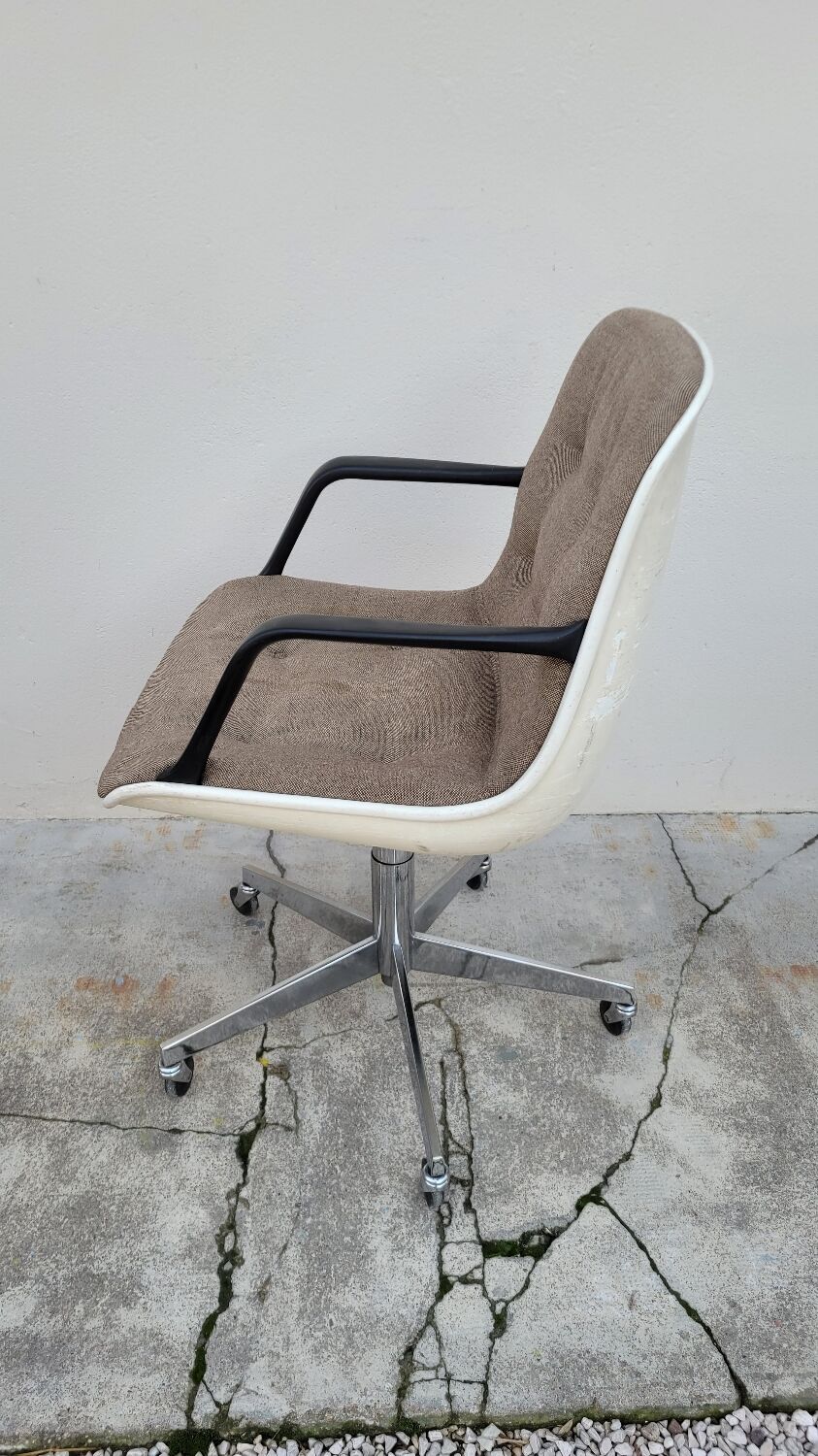 Strafor 451 Randall Buck Steelcase Armchair -1970s