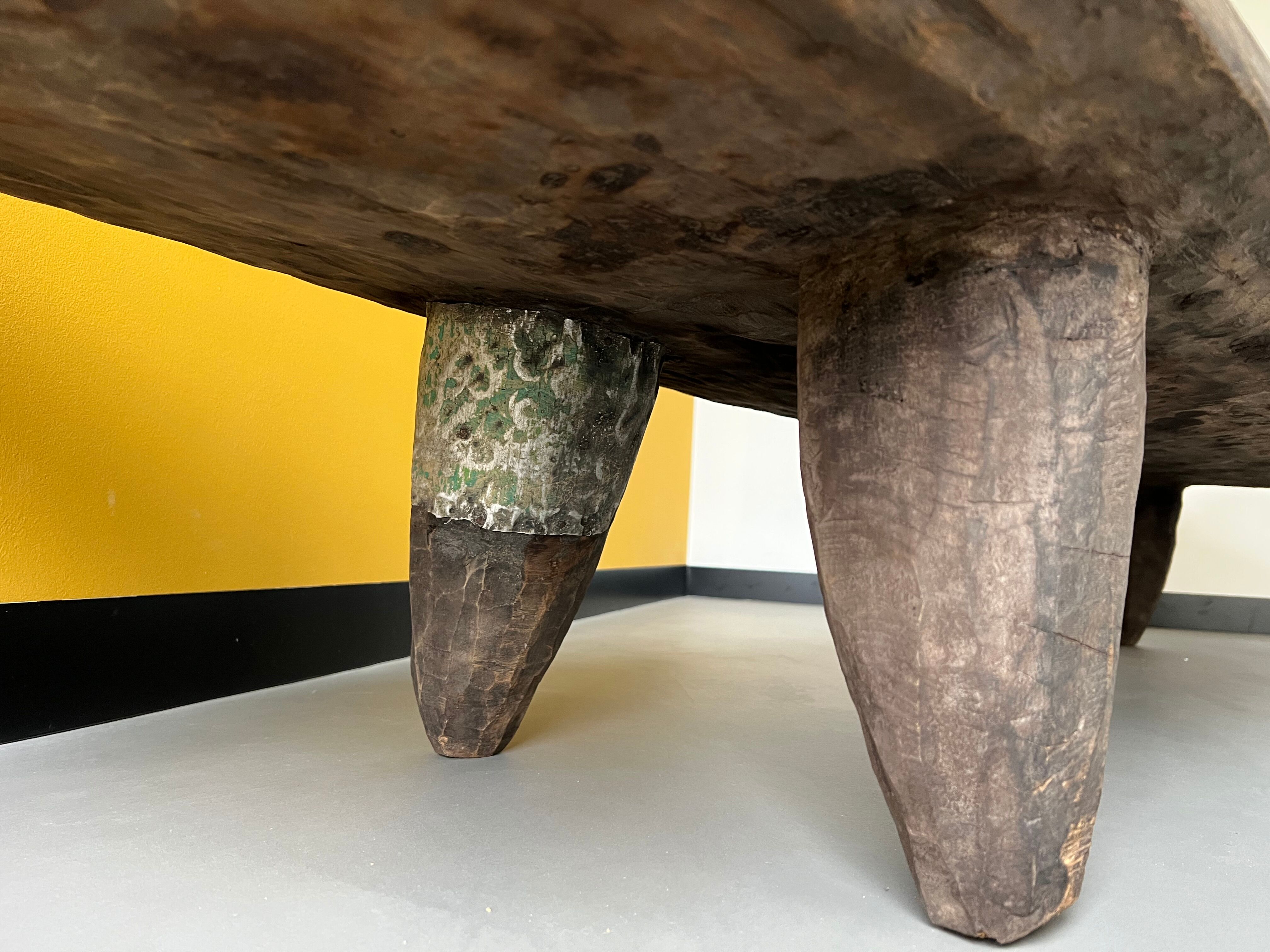 African Senoufo bench, bed, Ivory Coast, 50s